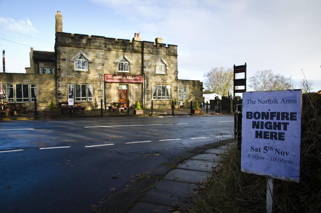 Norfolk Arms Hotel, Ringinglow Sheffield Exterior foto